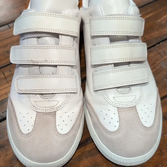 Isabel Marant Beth Sneakers Three Strap Velcro 39 - Picture 4 of 16